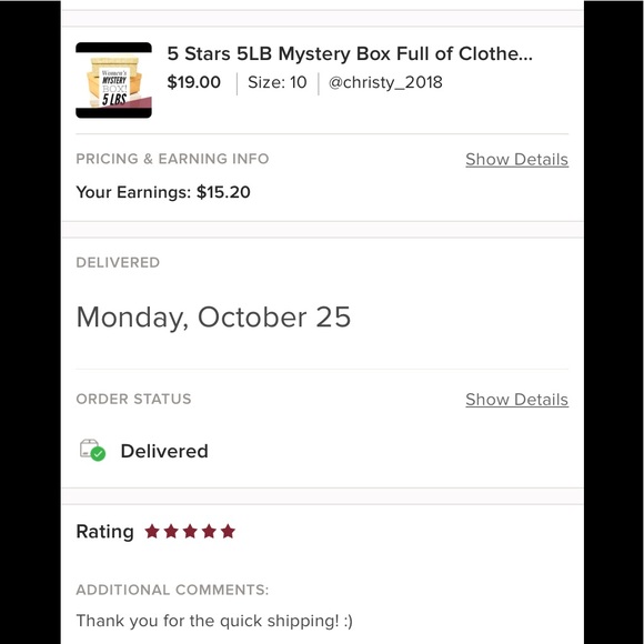 5 Pounds Mystery Box full of clothes/goods/treasure 30 dollars - Picture 6 of 7